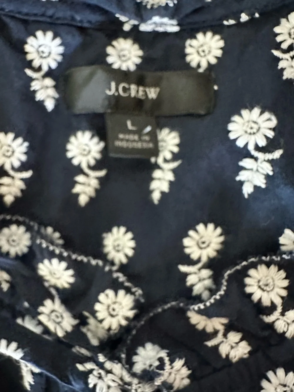 J. Crew crew navy